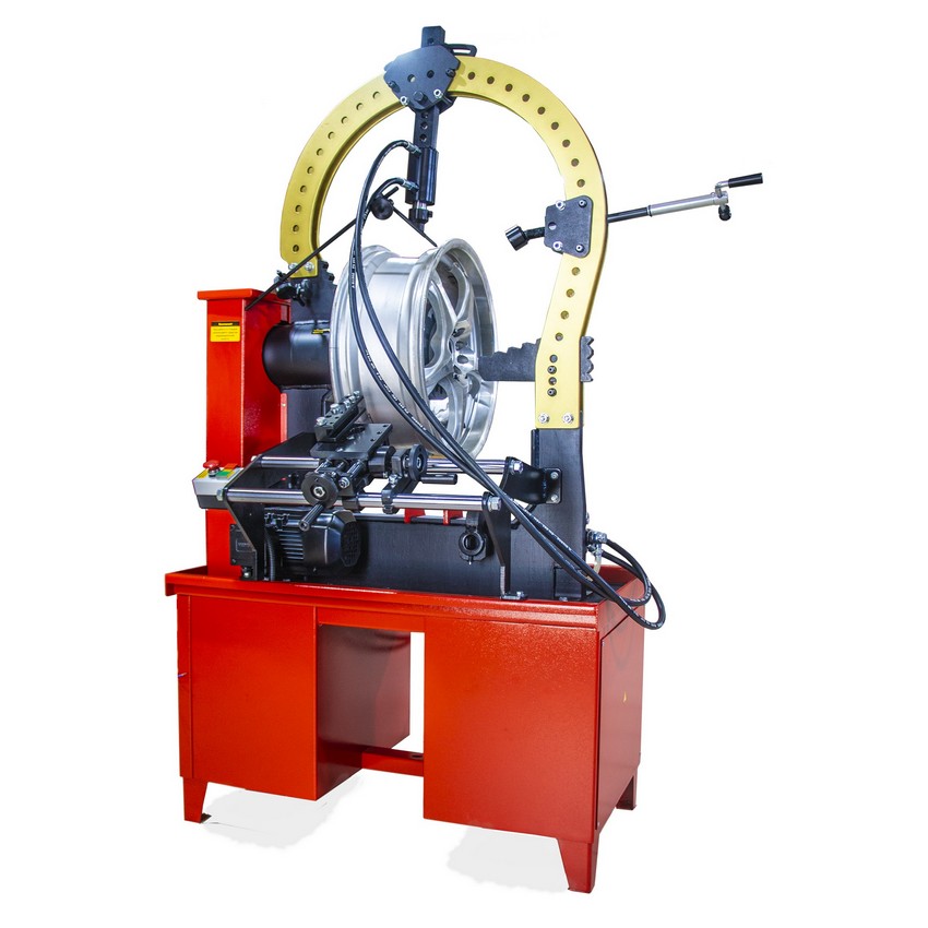 Стенд для правки дисков Фаворит-Премиум Красный