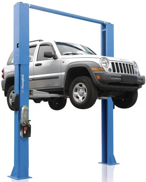2-х стоечный подъемник Ravaglioli KPH370.45K внешний вид