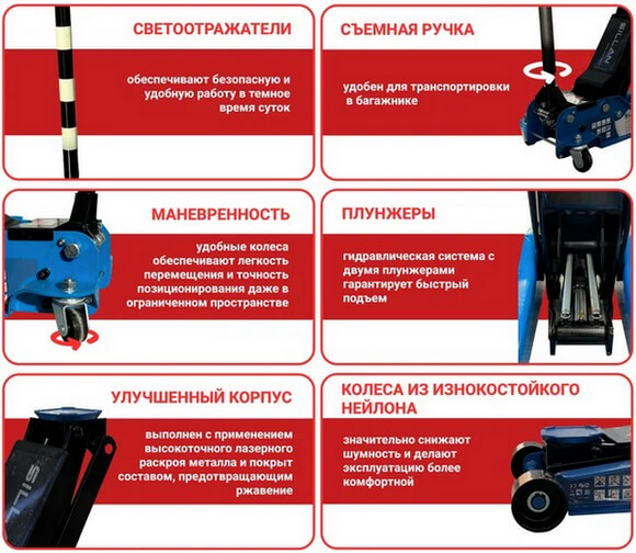 Домкрат 3,5 тонны новый дизайн Sillan преимущества и особенности Домкрат 3,5 тонны новый дизайн Sillan преимущества и особенности фото