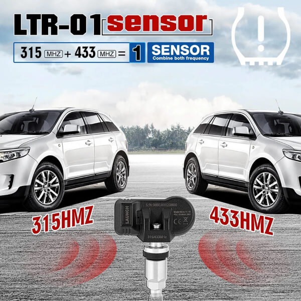 Датчик давления в шинах TPMS LAUNCH LTR-01 диапазон моделей Датчик давления в шинах TPMS LAUNCH LTR-01 диапазон моделей фото