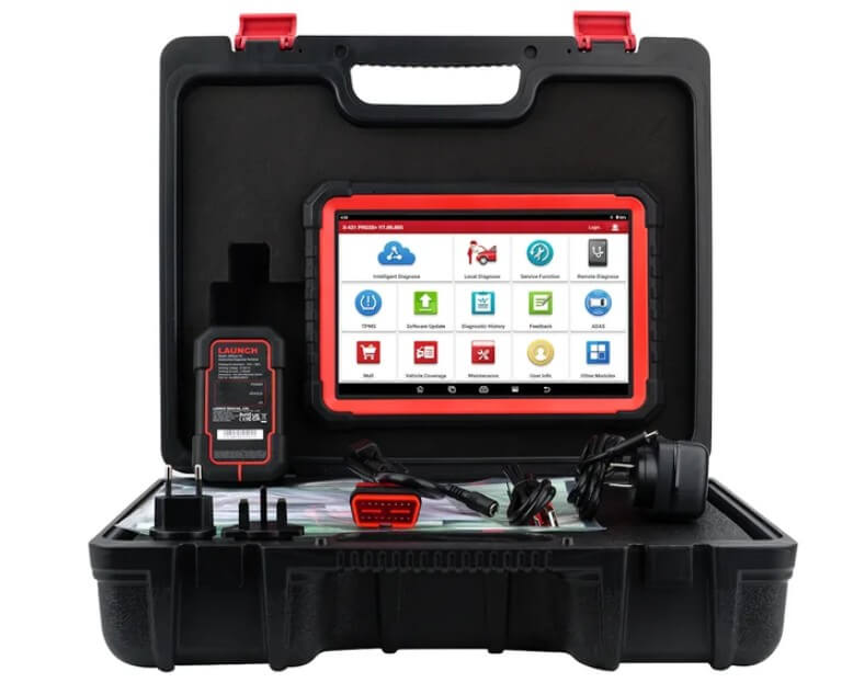 Русскоязычное меню в сканере Лаунч