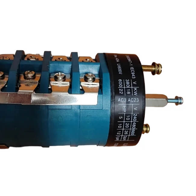 Переключатель 40А 2 скорости для шиномонтажного станка CT-D-7100007 фото 1