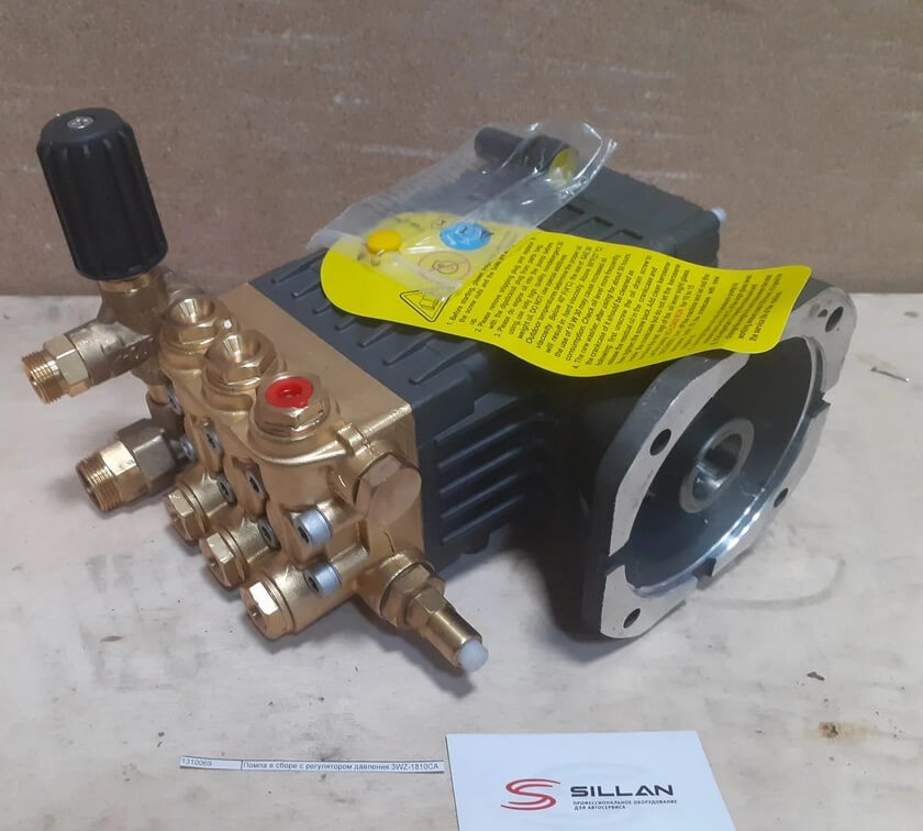 Помпа в сборе с регулятором давления 3WZ-1810CA реальное фото