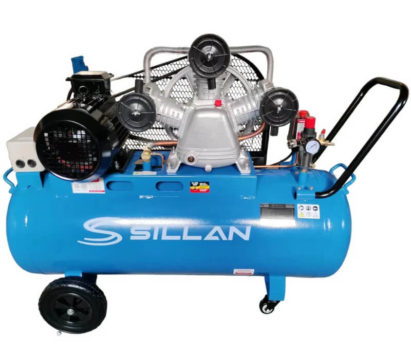 Компрессор воздушный Sillan 3065-100-10 380V-4.0HP Компрессор воздушный Sillan 3065-100-10 380V-4.0HP