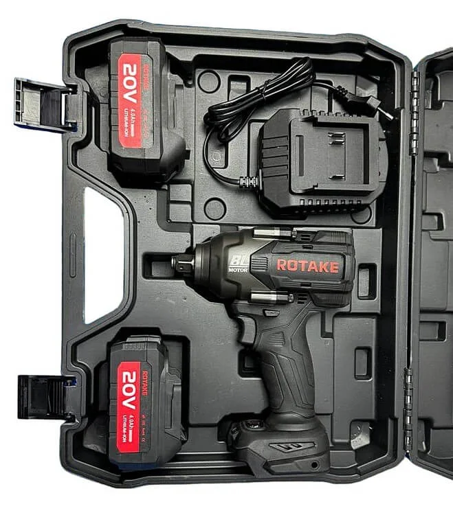 Пневмогайковерт ударный аккумуляторный Rotake RC-8803 фото 9