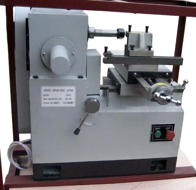 Станок для проточки тормозных дисков и барабанов C9335 220В, Уценка, код: 250725-1002